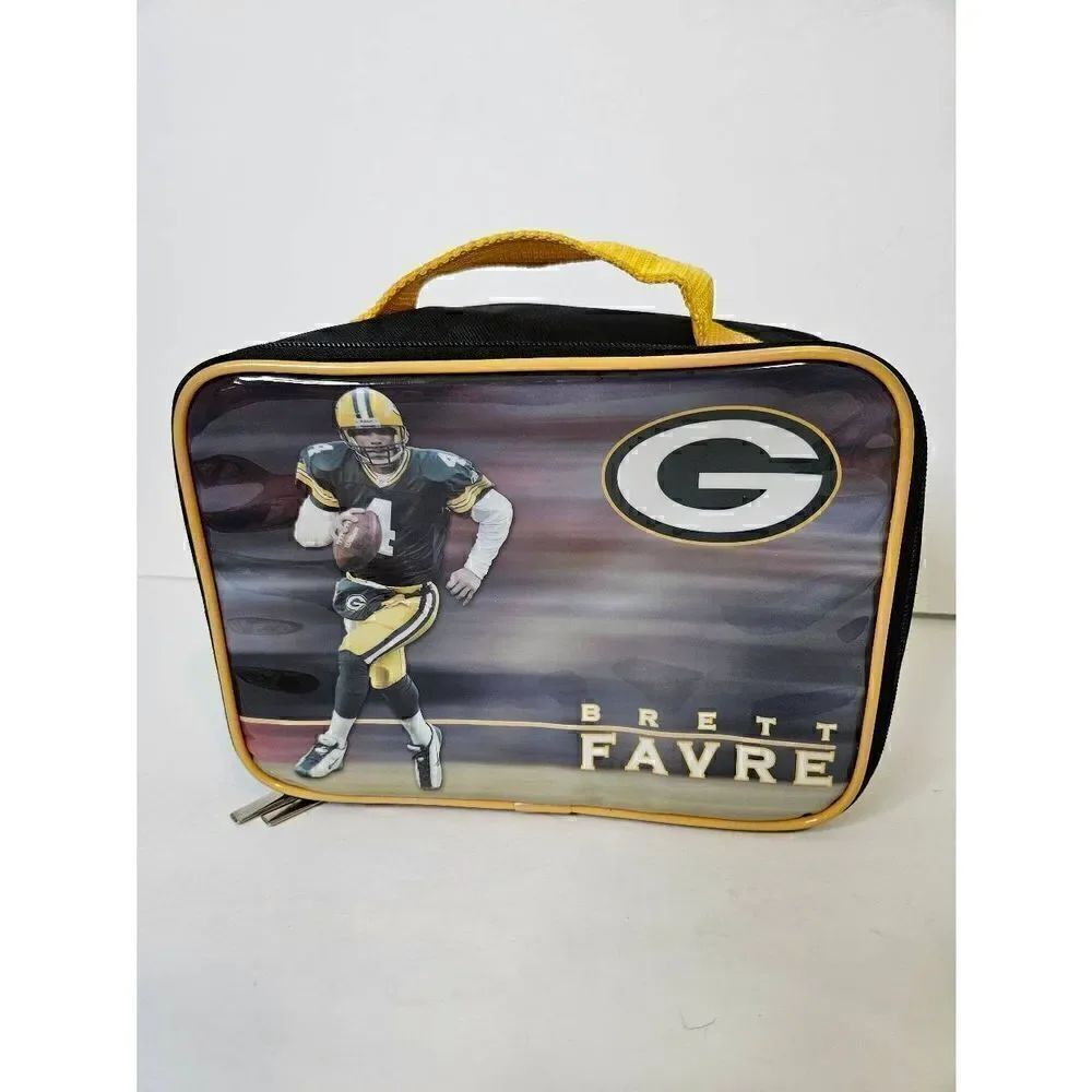 Vintage Brett Favre lunch box.